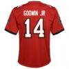 Chris Godwin Jr. Tampa Bay Buccaneers Nike Youth Game Jersey - Red - Detail View
