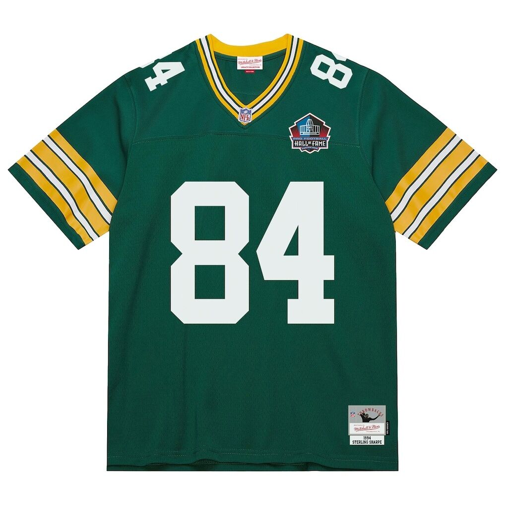 Sterling Sharpe Green Bay Packers Mitchell & Ness 1994 Legacy Replica Jersey