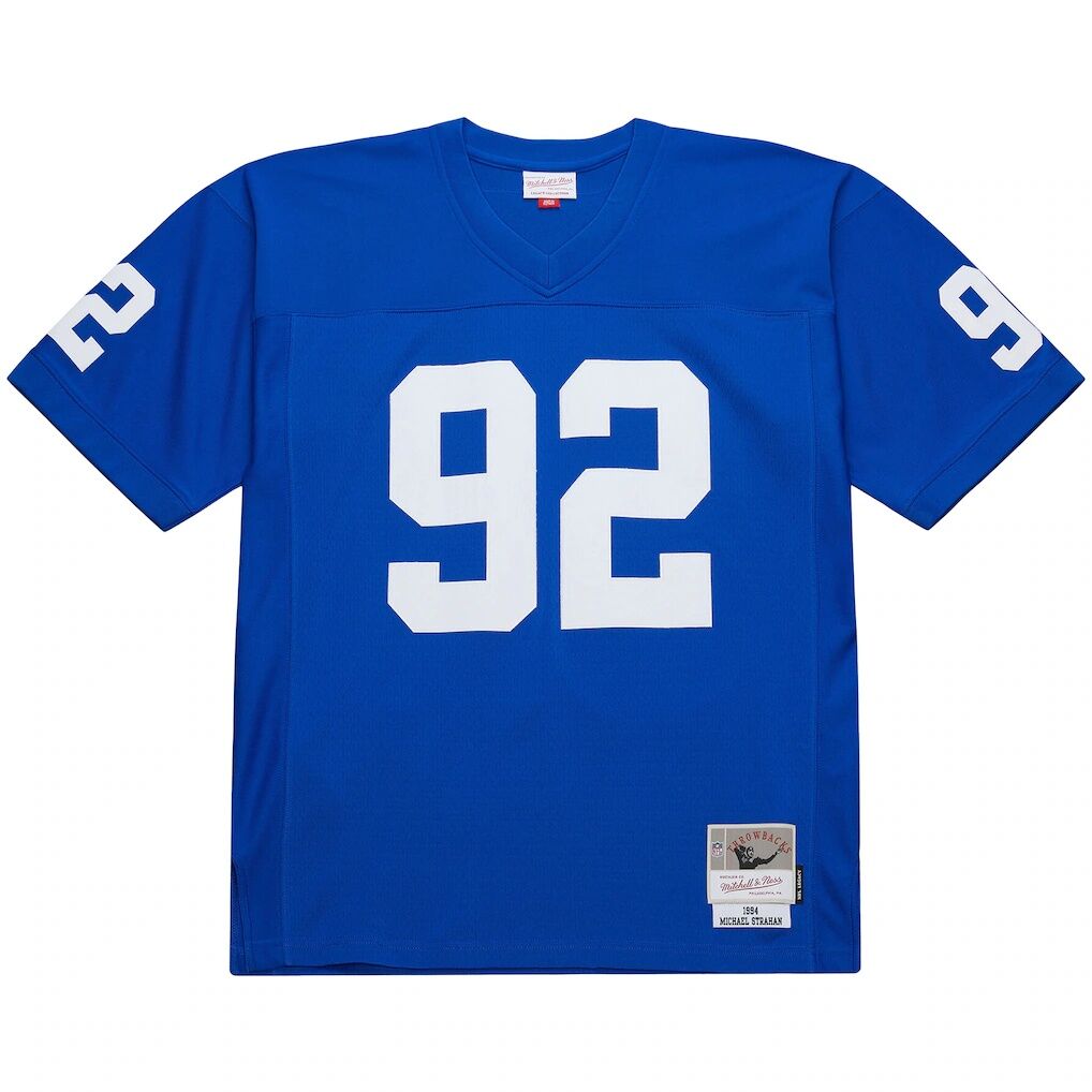 Michael Strahan New York Giants Mitchell & Ness 1994 Legacy Replica Jersey - Royal