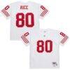 Jerry Rice San Francisco 49ers Mitchell & Ness 1994 Legacy Replica Jersey - White - Front View