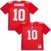 Eli Manning New York Giants Mitchell & Ness 2004 Legacy Replica Jersey - Red - Front View