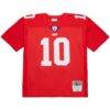 Eli Manning New York Giants Mitchell & Ness 2004 Legacy Replica Jersey - Red - Side View
