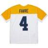 Brett Favre Green Bay Packers Mitchell & Ness 1994 Legacy Replica Jersey - White - Detail View