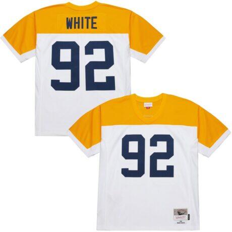 Reggie White Green Bay Packers Mitchell & Ness 1994 Legacy Replica Jersey - White - Front View