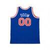 MF DOOM x NY Knicks x Mitchell & Ness A New York Story Fashion Jersey - Blue - Side View