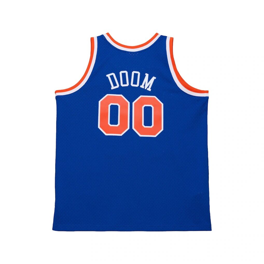 MF DOOM x NY Knicks x Mitchell & Ness A New York Story Fashion Jersey