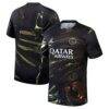 Paris Saint-Germain Jordan Brand 2025/26 Night Edition Stadium Replica Jersey - Black - Front View