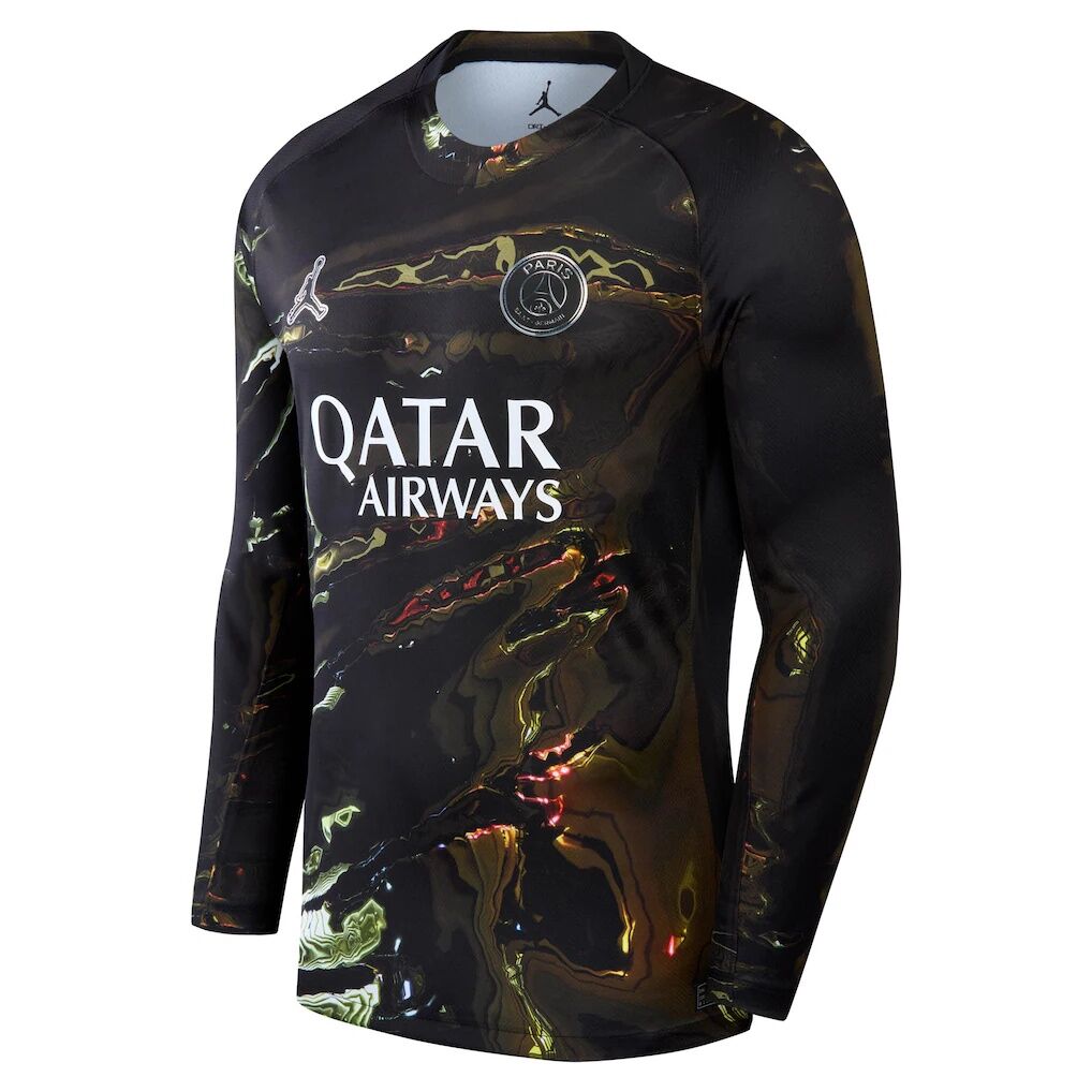 Paris Saint-Germain Jordan Brand 2025/26 Fifth Stadium Replica Long Sleeve Jersey