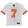 Bucky Irving '76 Tampa Bay Buccaneers Preschool Game Jersey - White - Side View