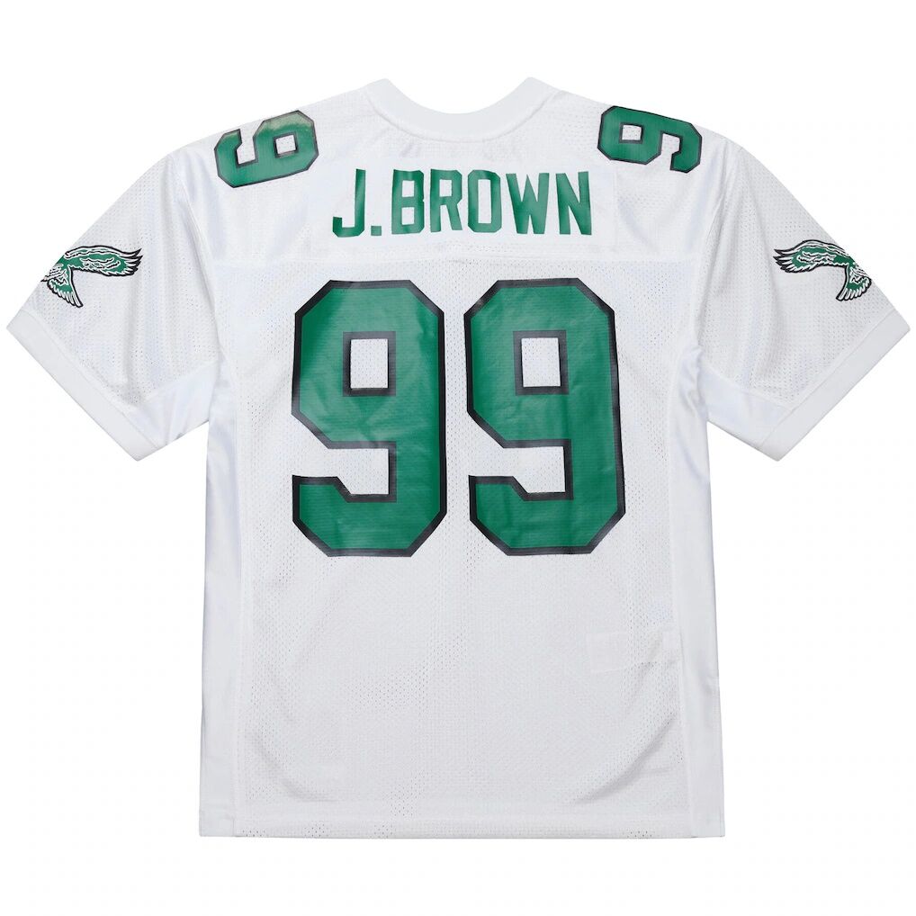 Jerome Brown Philadelphia Eagles Mitchell & Ness 1991 Authentic Throwback Retired Player Jersey