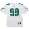 Jerome Brown Philadelphia Eagles Mitchell & Ness 1991 Authentic Throwback Retired Player Jersey - White - Side View