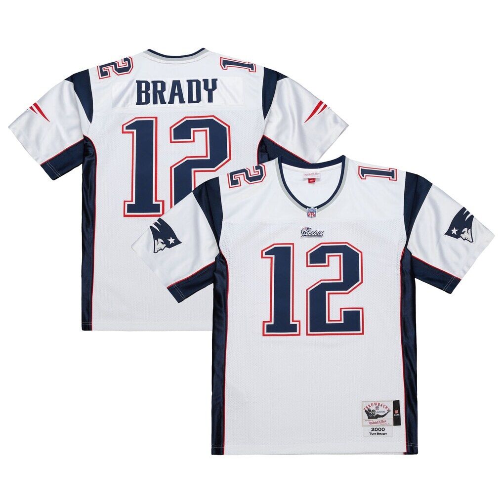 Tom Brady New England Patriots Mitchell & Ness 2000 Authentic Jersey