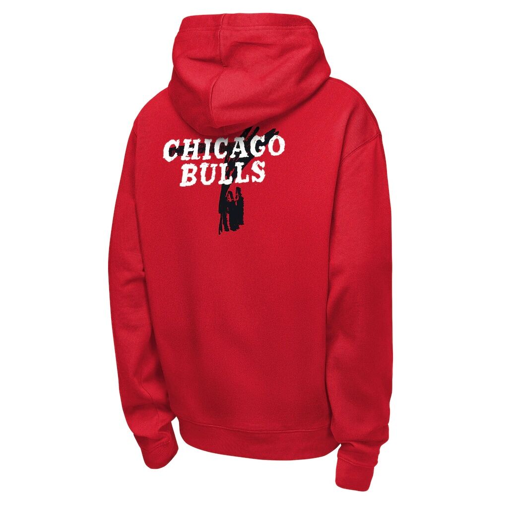 Chicago Bulls Nike Youth Courtside Club Premiere Hoodie