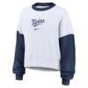 Minnesota Twins Nike Women's Oversized High Hip Fleece Sweatshirt - - Side View