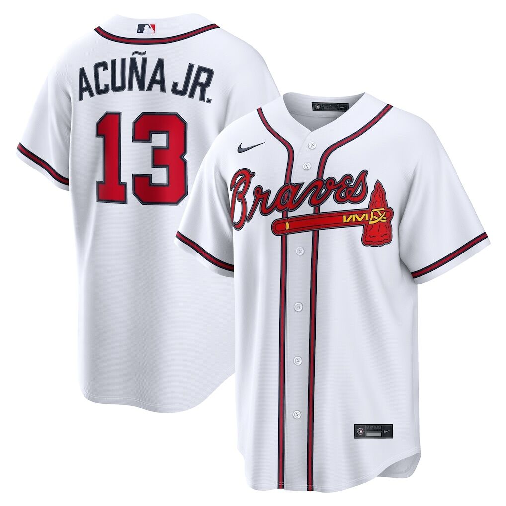 Ronald Acuña Jr. Atlanta Braves Nike Home Replica Jersey
