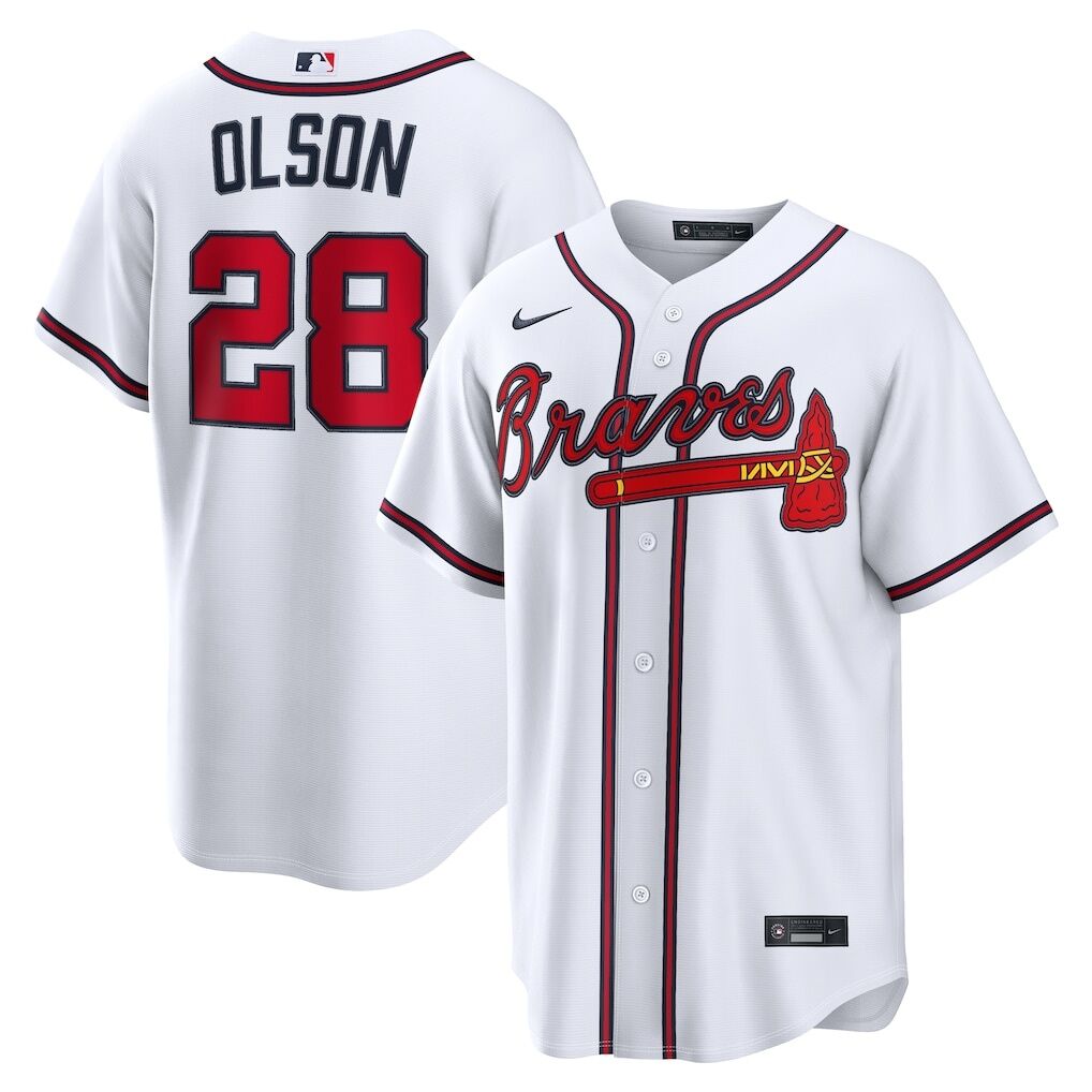 Matt Olson Atlanta Braves Nike Home Replica Jersey