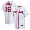 Jarren Duran Boston Red Sox Nike Home Replica Jersey - White - Front View