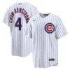 Pete Crow-Armstrong Chicago Cubs Nike Home Replica Jersey - White - Front View