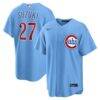 Seiya Suzuki Chicago Cubs Nike Alternate Replica Jersey - - Front View