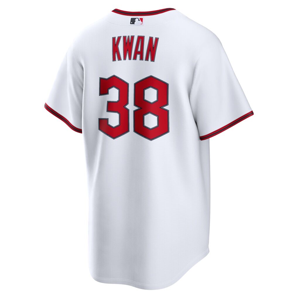 Steven Kwan Cleveland Guardians Nike Home Replica Jersey