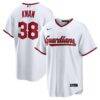 Steven Kwan Cleveland Guardians Nike Home Replica Jersey - White - Front View
