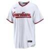 Steven Kwan Cleveland Guardians Nike Home Replica Jersey - White - Side View