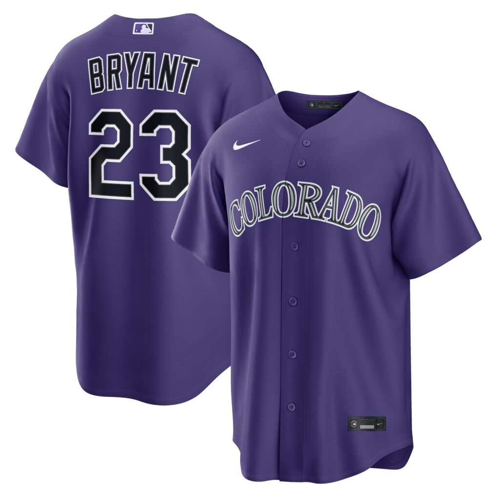 Kris Bryant Colorado Rockies Nike Alternate Replica Jersey