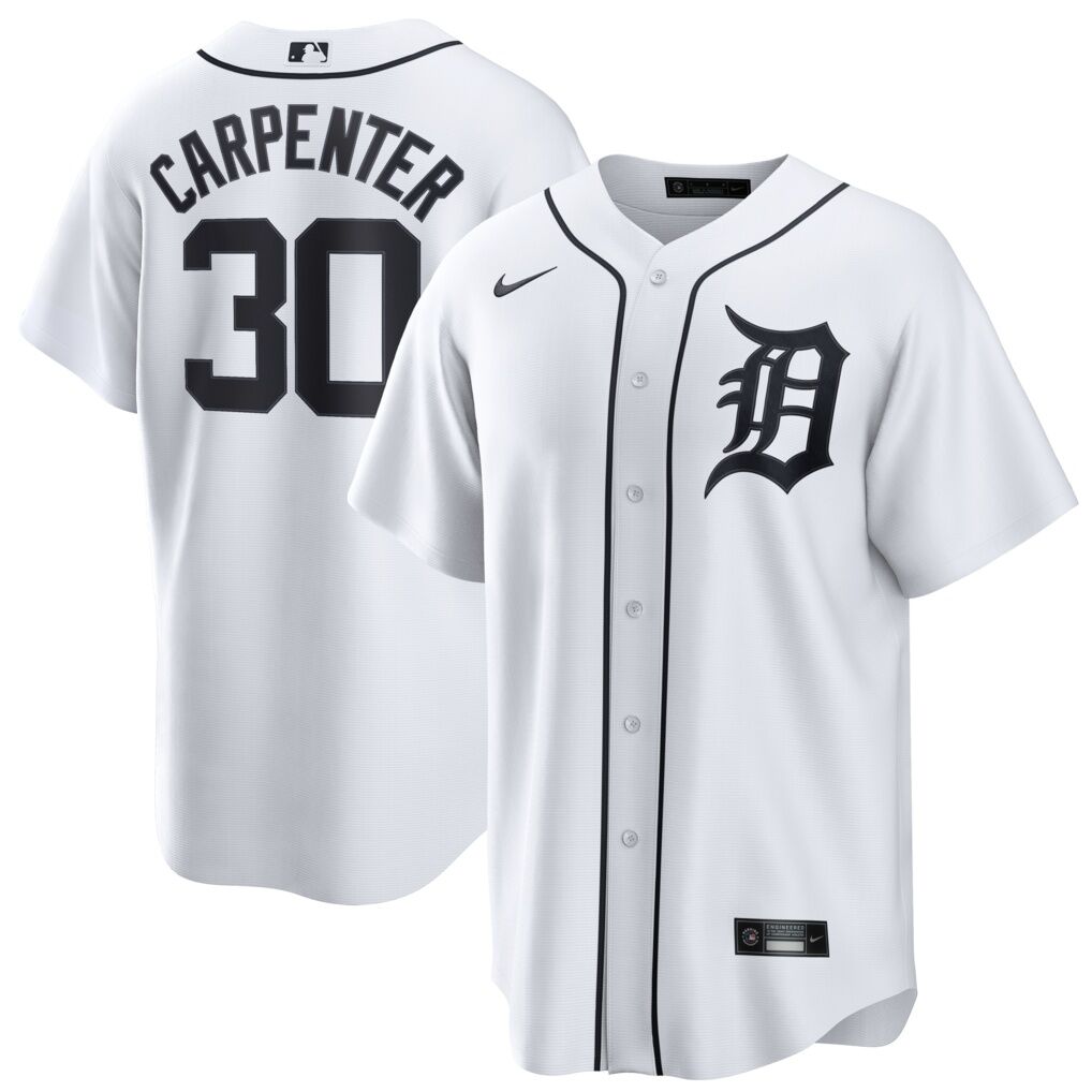 Kerry Carpenter Detroit Tigers Nike Home Replica Jersey