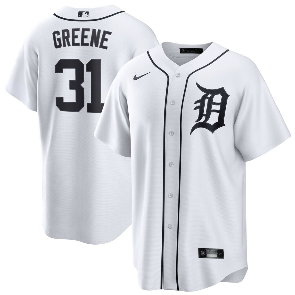 Riley Greene Detroit Tigers Nike Home Replica Jersey