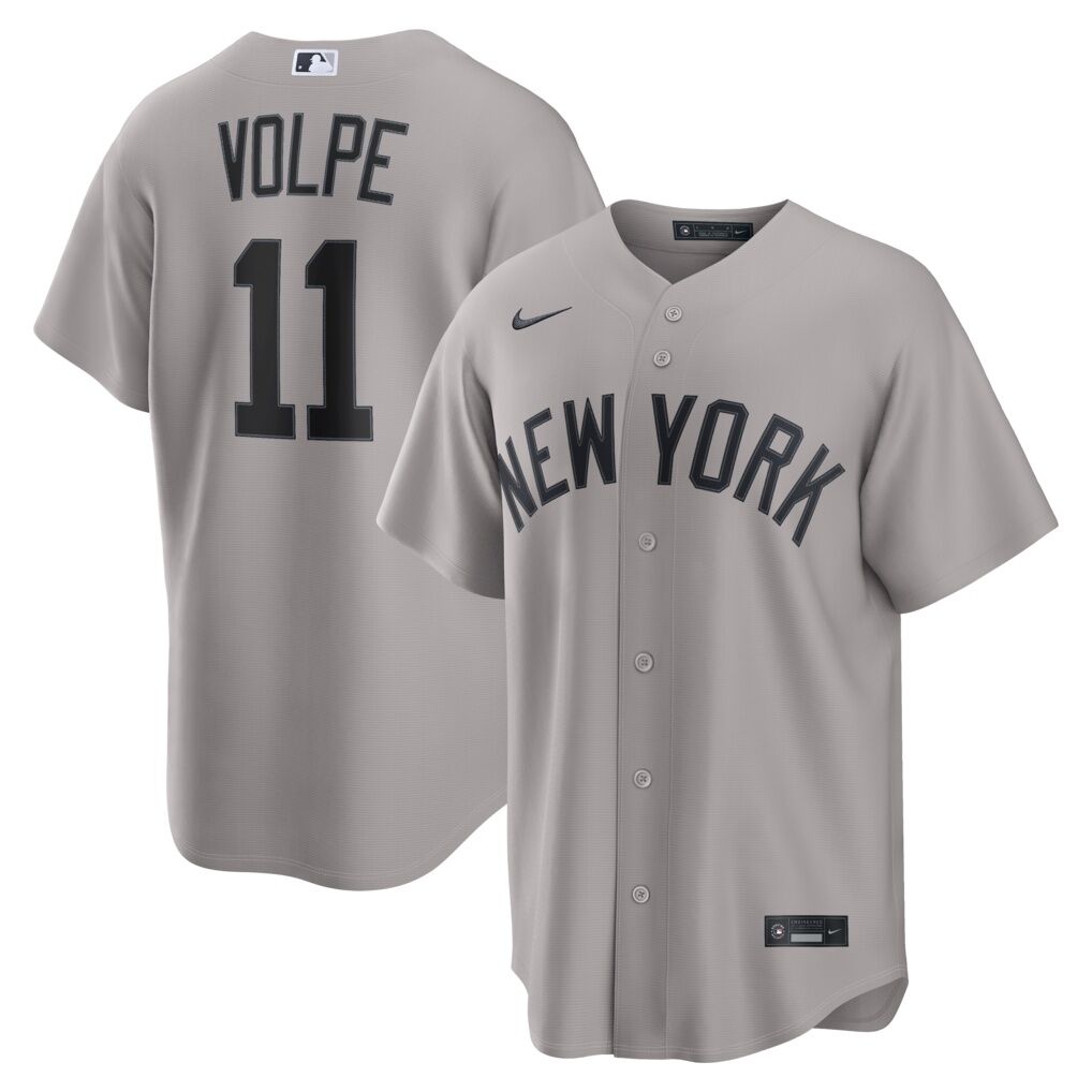 Anthony Volpe New York Yankees Nike Road Replica Jersey