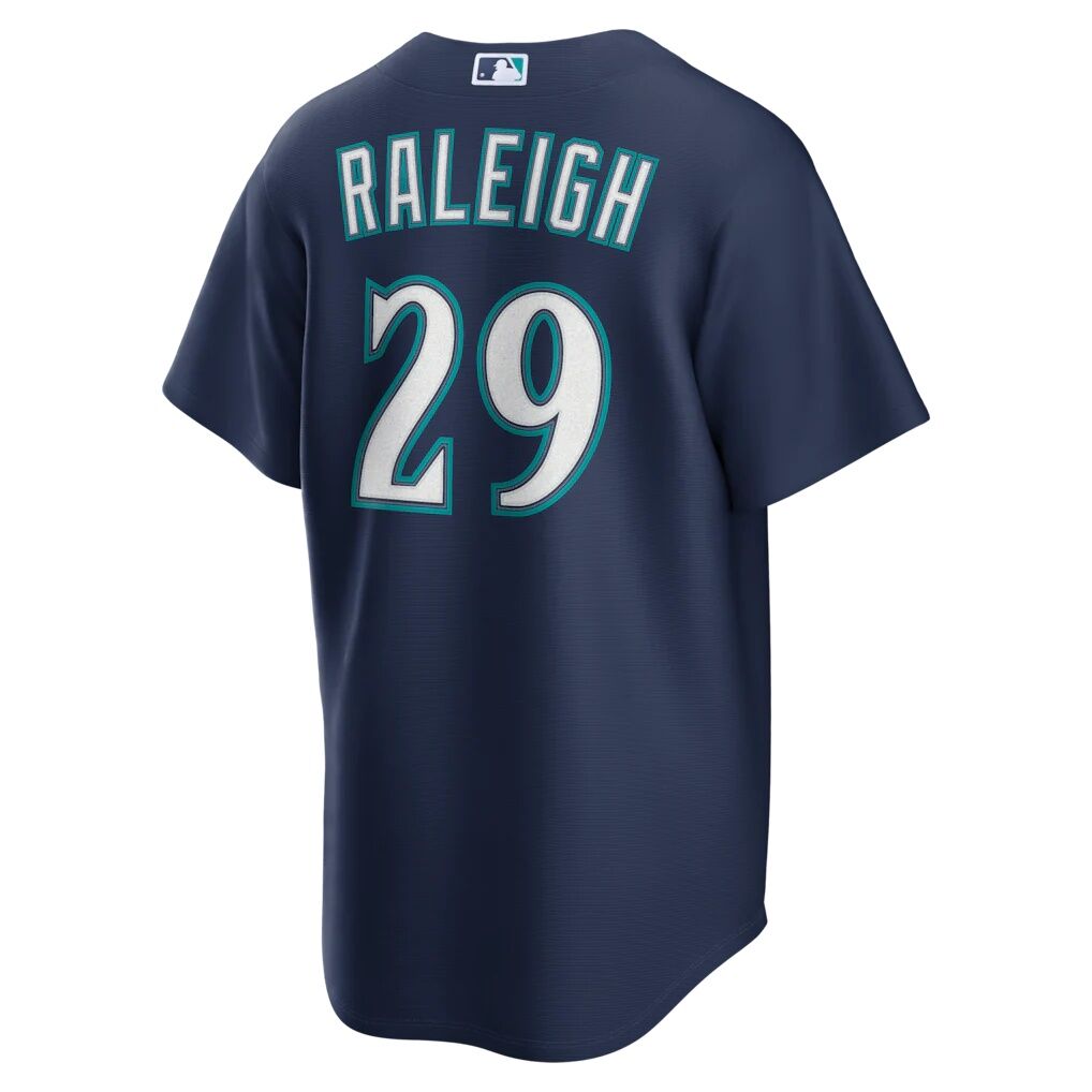 Cal Raleigh Seattle Mariners Nike Home Replica Jersey