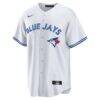 George Springer Toronto Blue Jays Nike Home Replica Jersey - White - Side View