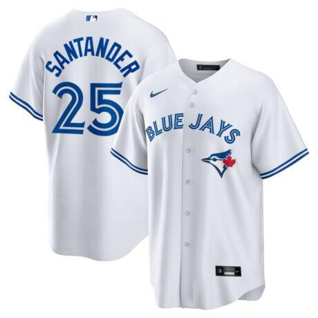 Anthony Santander Toronto Blue Jays Nike Home Replica Jersey - White - Front View