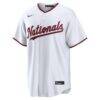 Dylan Crews Washington Nationals Nike Home Replica Jersey - White - Side View
