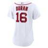 Jarren Duran Boston Red Sox Nike Women's Home Replica Player Jersey - White - Detail View