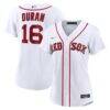 Jarren Duran Boston Red Sox Nike Women's Home Replica Player Jersey - White - Front View