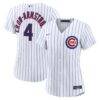 Pete Crow-Armstrong Chicago Cubs Nike Women's Home Replica Jersey - White - Front View