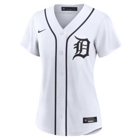 Tarik Skubal Detroit Tigers Nike Women's Home Replica Jersey - White - Front View