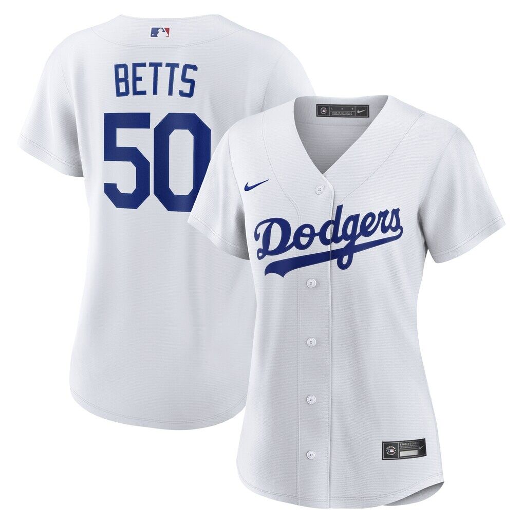 Mookie Betts Los Angeles Dodgers Nike Women’s Home Replica Jersey