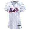 Francisco Lindor New York Mets Nike Women's Home Replica Jersey - White - Side View