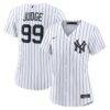 Aaron Judge New York Yankees Nike Women's Home Replica Jersey - White - Front View