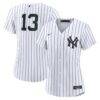 Jazz Chisholm Jr. New York Yankees Nike Women's Home Replica Jersey - White - Front View