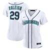 Cal Raleigh Seattle Mariners Nike Women's Home Replica Jersey - White - Front View