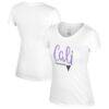 Golden State Valkyries Stadium Essentials Women's Third Quarter T-Shirt - White - Front View