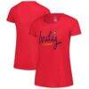 Indiana Fever Stadium Essentials Women's Third Quarter T-Shirt - Red - Front View