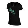 New York Liberty Stadium Essentials Women's Third Quarter T-Shirt - Black - Side View