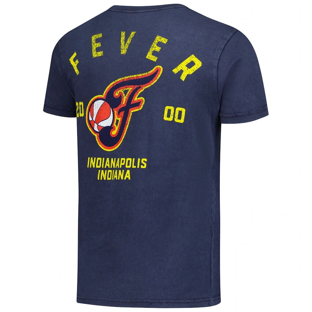 Indiana Fever Stadium Essentials Unisex Oversized Vintage Wash T-Shirt - Heather Denim