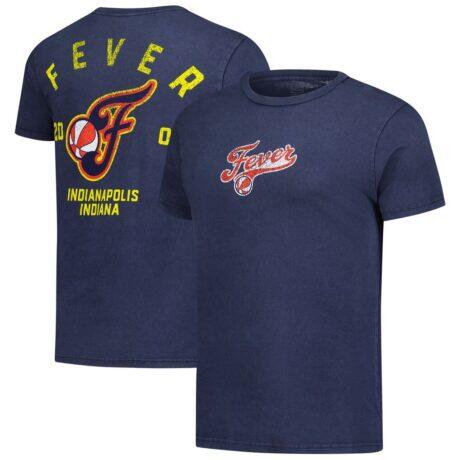 Indiana Fever Stadium Essentials Unisex Oversized Vintage Wash T-Shirt - - Front View