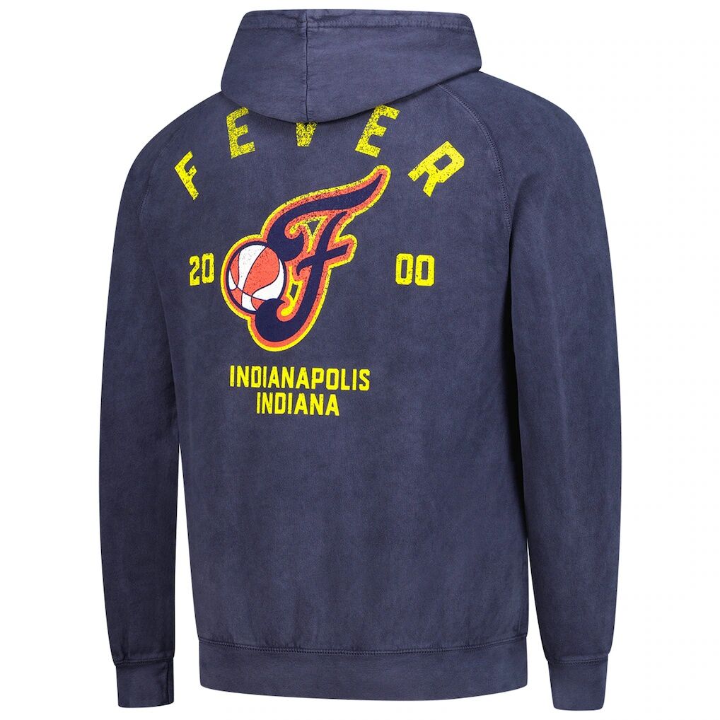 Indiana Fever Stadium Essentials Unisex Get Back Oversized Vintage Raglan Pullover Hoodie - Denim