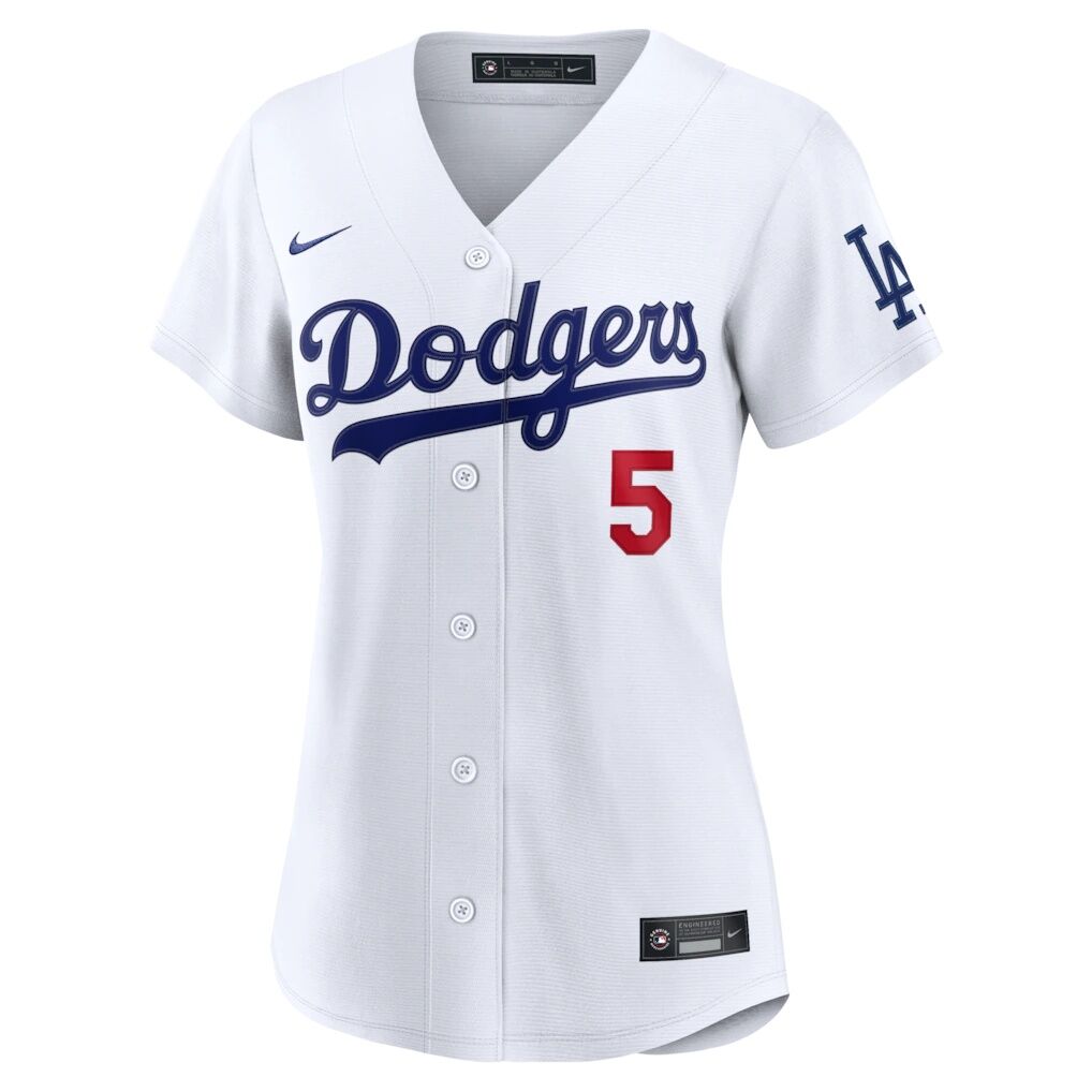 Freddie Freeman Los Angeles Dodgers Nike Women's Home Stadium Jersey